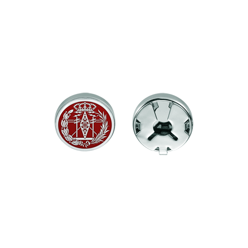 Cubrebotones de Ingeniero de Telecomunicaciones en plata de ley esmaltadaReferencia: CB0003Cubrebotones con el escudo de Ingeniero de Telecomunicaciones en plata de ley esmaltada.Tenemos todas las profesiones y carreras disponibles: Abogacía (Abogado / Derecho), Agente Comercial, Aparejador, Arquitecto (Arquitectura), ATS (Enfermería), Bellas Artes, Ciencias Biológicas (Biología), Ciencias Exactas, Ciencias Físicas, Ciencias Políticas, Ciencias Políticas y Económicas, Ciencias Químicas, Comercio, Delineante, Economía, Empresariales, Farmacia, Filosofía y Letras, Geografía, Geológicas (Geología), Graduado Social, Informática, Ingeniero Agrónomo, Ingeniero de Caminos, Ingeniero Electrónico, Ingeniero de Montes, Ingeniero de Minas, Ingeniero Naval, Ingeniero Industrial Superior, Ingeniero Técnico Industrial, Ingeniero Telecomunicaciones, Ingeniero Textil, Joyero, Magisterio (Profesor), Medicina, Música, Psicología, Topógrafo (Topografía), Odontología, Óptica, Periodismo, Veterinaria.Y si no tenemos la suya, consultenos.