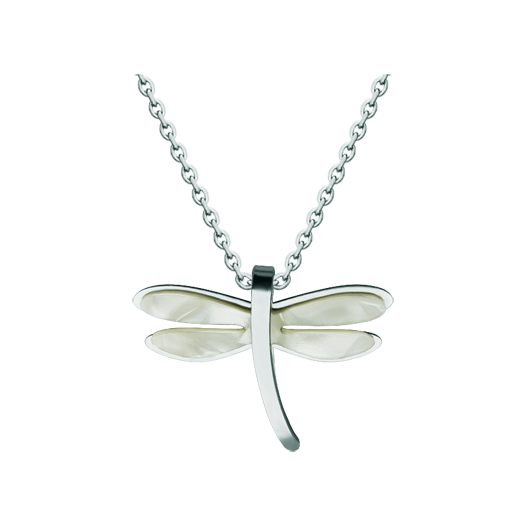 Pendentif libellule Art déco en acier et nacreReferencia: CO1962Pendentif en acier poli lisse et cellulose de nacre.Pièces de musée inspirées des œuvres les plus représentatives des mouvements Art nouveau et Art déco, et du modernisme de la fin du XIXe siècle et du début du XXe siècle.
