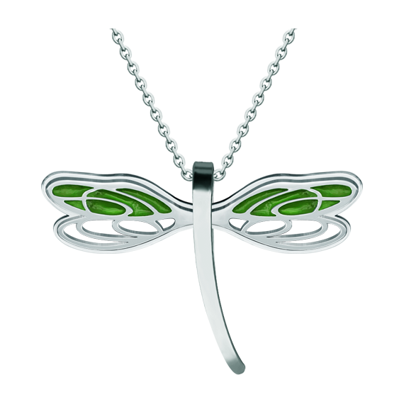Colgante de Libélula Art Nouveau de acero esmaltadoReferencia: CO1964Colgante fabricado en acero pulido suave al tacto y esmaltado al horno.Piezas de museo inspiradas en las obras mas representativas del movimiento Art Nouveau y Art Déco, y del modernismo de finales del siglo XIX y principios del siglo XX.