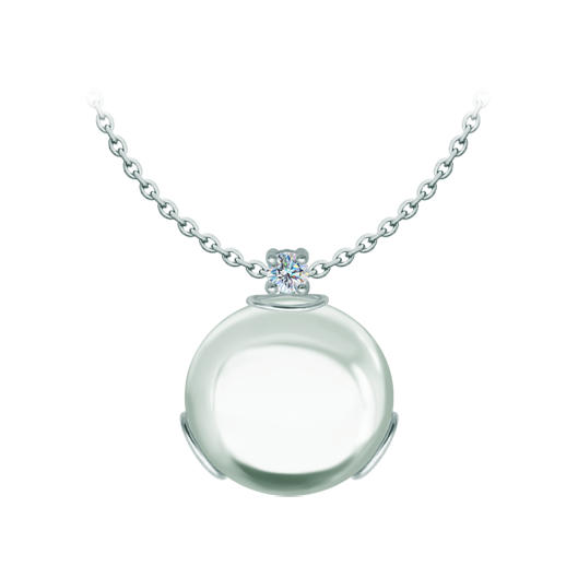 Silver pendant with rock crystal and moissaniteRef. code: CO2001Pendant made in sterling silver with a 25x25mm colored crystal cabochon and a 5mm brilliant cut moissanite set.Moissanite is a precious gemstone created in a laboratory that has earned a special place in jewelry for its beauty and unique qualities, it dazzles for its brilliance superior to diamond and its great resistance (9.25 on the Mohs scale).Originally discovered in a meteorite at the end of the 19th century, this 