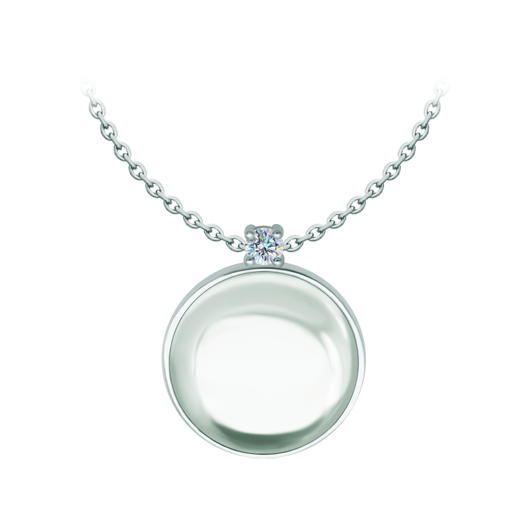 Anhänger aus Sterlingsilber mit Bergkristall und MoissanitRef. Code: CO2007Anhänger aus Sterlingsilber mit einem 25x25 mm großen farbigen Glascabochon und einem 5 mm großen Moissanit im Brillantschliff.Moissanit ist ein im Labor hergestellter Edelstein, der aufgrund seiner Schönheit und seiner einzigartigen Eigenschaften einen besonderen Platz in der Schmuckherstellung einnimmt. Er besticht durch seinen diamantenähnlichen Glanz und seine hohe Festigkeit (9,25 auf der Mohs-Skala).Ursprünglich wurde er Ende des 19. Jahrhunderts in einem Meteoriten entdeckt, und dieser 