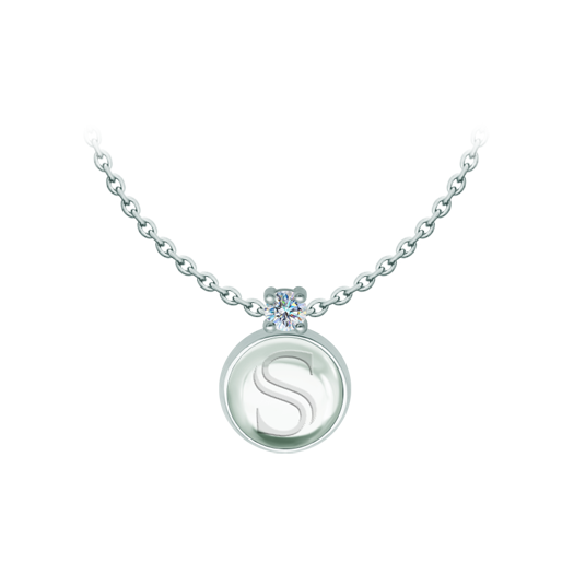 Personalisierter Silberanhänger mit eingravierten Initialen in Bergkristall und MoissanitRef. Code: CO2014Anhänger aus Sterlingsilber mit einem 14x14 mm großen farbigen Kristallcabochon, in den Ihre Initialen eingraviert sind, und einem 5 mm großen Moissanit im Brillantschliff.Moissanit ist ein im Labor hergestellter Edelstein, der aufgrund seiner Schönheit und seiner einzigartigen Eigenschaften einen besonderen Platz in der Schmuckherstellung einnimmt. Er besticht durch seinen diamantenähnlichen Glanz und seine hohe Festigkeit (9,25 auf der Mohs-Skala).Ursprünglich wurde er Ende des 19. Jahrhunderts in einem Meteoriten entdeckt, und dieser 