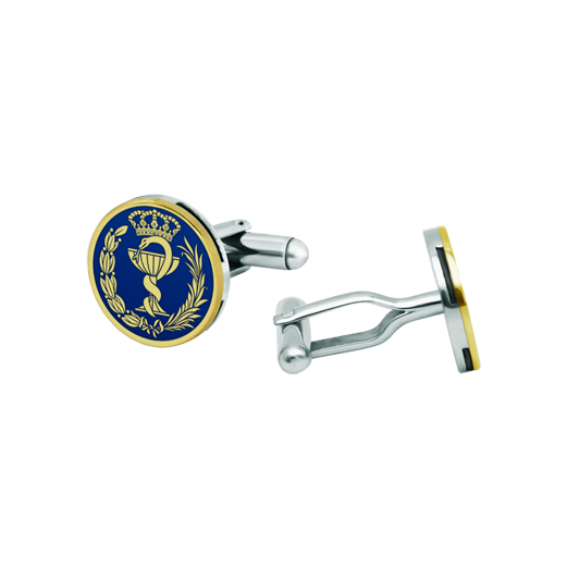 Runde goldene Manschettenknöpfe "Apotheke"Ref. Code: GE0406Manschettenknöpfe mit Apothekenwappen, in Flachrelief aus 18-karätigem Gold geschnitzt und im Ofen emailliert, als Abschluss einer sorgfältigen Arbeit von großer Qualität.Wir haben alle Berufe und Laufbahnen im Angebot: Anwaltschaft (Anwalt / Recht), Handelsvertreter, Quantity Surveyor, Architekt (Architektur), ATS (Krankenpflege), Bildende Kunst, Biologische Wissenschaften (Biologie), Exakte Wissenschaften, Physikalische Wissenschaften, Politische Wissenschaften, Politik- und Wirtschaftswissenschaften, Chemische Wissenschaften, Handel, Zeichner, Wirtschaft, Betriebswirtschaft, Pharmazie, Philosophie und Literatur, Geographie, Geologie (Geologie), Sozialwissenschaftler, Informatik, Agraringenieurwesen, Bauingenieurwesen, Elektrotechnik, Forstingenieurwesen, Bergbauingenieurwesen, Schiffbau, Höheres Wirtschaftsingenieurwesen, Technisches Wirtschaftsingenieurwesen, Fernmeldetechnik, Textilingenieurwesen, Schmuck, Lehramt, Medizin, Musik, Psychologie, Topographie, Odontologie, Optik, Journalismus, Veterinärmedizin.Und wenn wir Ihre nicht haben, kontaktieren Sie uns bitte.