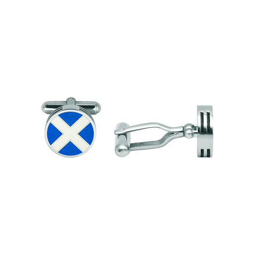 Silver nautical flags cufflinks with three heightsRef. code: GE0411Cufflinks with personalized nautical flag with the initial of your name, carved under relief in sterling silver and enameled in the oven, with a thickness of 4mm in three heights.Craftsmanship of great meticulousness.