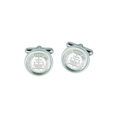 Silver law cufflinks with rock crystalRef. code: GE0422Cufflinks made in sterling silver with a 14x14mm rock crystal cabochon, with the anagram of Derecho engraved on the back of the crystal.We have all professions and careers available: Advocacy (Lawyer / Law), Commercial Agent, Quantity Surveyor, Architect (Architecture), ATS (Nursing), Fine Arts, Biological Sciences (Biology), Exact Sciences, Physical Sciences, Political Sciences, Political and Economic Sciences, Chemical Sciences, Commerce, Draftsman, Economics, Business, Pharmacy, Philosophy and Letters, Geography, Geological (Geology), Social Graduate, Computer Science, Agricultural Engineering, Civil Engineering, Electronic Engineering, Forestry Engineering, Mining Engineering, Naval Engineering, Higher Industrial Engineering, Industrial Technical Engineering, Telecommunications Engineering, Textile Engineering, Jewelry, Teaching, Medicine, Music, Psychology, Topography, Dentistry, Optics, Journalism, Veterinary Medicine.And if we don't have yours, please contact us.