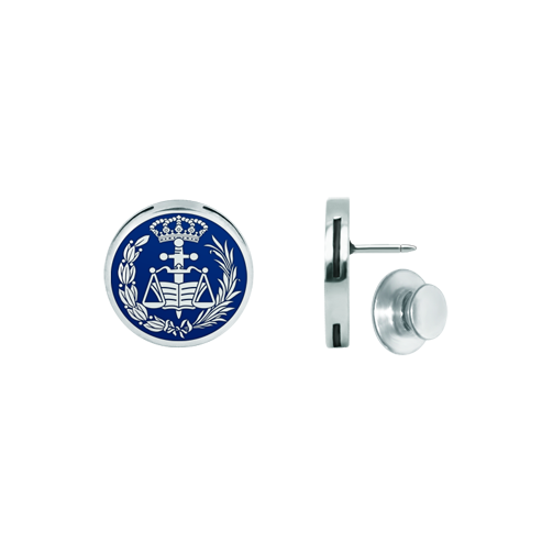 Insignia profesional de Abogados en plata esmaltada y aceroReferencia: IS0131Insignia de Derecho, fabricada en plata de ley esmaltada a mano y acero pulido suave al tacto.Tenemos todas las profesiones y carreras disponibles: Abogacía (Abogado / Derecho), Agente Comercial, Aparejador, Arquitecto (Arquitectura), ATS (Enfermería), Bellas Artes, Ciencias Biológicas (Biología), Ciencias Exactas, Ciencias Físicas, Ciencias Políticas, Ciencias Políticas y Económicas, Ciencias Químicas, Comercio, Delineante, Economía, Empresariales, Farmacia, Filosofía y Letras, Geografía, Geológicas (Geología), Graduado Social, Informática, Ingeniero Agrónomo, Ingeniero de Caminos, Ingeniero Electrónico, Ingeniero de Montes, Ingeniero de Minas, Ingeniero Naval, Ingeniero Industrial Superior, Ingeniero Técnico Industrial, Ingeniero Telecomunicaciones, Ingeniero Textil, Joyero, Magisterio (Profesor), Medicina, Música, Psicología, Topógrafo (Topografía), Odontología, Óptica, Periodismo, Veterinaria.Y si no tenemos la suya, consultenos.