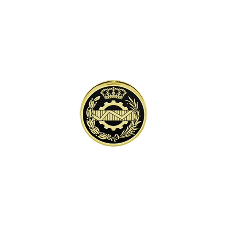 Gold plated professions badge "Business"Ref. code: IS0136Hand enameled gold plated business badge.We have all professions and careers available: Advocacy (Lawyer / Law), Commercial Agent, Quantity Surveyor, Architect (Architecture), ATS (Nursing), Fine Arts, Biological Sciences (Biology), Exact Sciences, Physical Sciences, Political Sciences, Political and Economic Sciences, Chemical Sciences, Commerce, Draftsman, Economics, Business, Pharmacy, Philosophy and Letters, Geography, Geological (Geology), Social Graduate, Computer Science, Agricultural Engineering, Civil Engineering, Electronic Engineering, Forestry Engineering, Mining Engineering, Naval Engineering, Higher Industrial Engineering, Industrial Technical Engineering, Telecommunications Engineering, Textile Engineering, Jewelry, Teaching, Medicine, Music, Psychology, Topography, Dentistry, Optics, Journalism, Veterinary Medicine.And if we don't have yours, please contact us.
