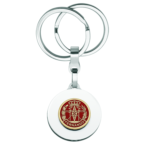 Personalisierter Schlüsselanhänger aus Gold und Stahl "Telekommunikationsingenieure"Ref. Code: LL0308Schlüsselanhänger mit dem Wappen der Telekommunikationsingenieure, in Flachrelief aus 18-karätigem Gold geschnitzt und im Ofen emailliert, personalisiert mit Ihrem Namen oder einem besonderen Datum, als Abschluss einer sorgfältigen Arbeit von hoher Qualität.Schließe mit Emaille-Finish.Wir haben alle Berufe und Laufbahnen im Angebot: Anwaltschaft (Anwalt / Recht), Handelsvertreter, Quantity Surveyor, Architekt (Architektur), ATS (Krankenpflege), Bildende Kunst, Biologische Wissenschaften (Biologie), Exakte Wissenschaften, Physikalische Wissenschaften, Politische Wissenschaften, Politik- und Wirtschaftswissenschaften, Chemische Wissenschaften, Handel, Zeichner, Wirtschaft, Betriebswirtschaft, Pharmazie, Philosophie und Literatur, Geographie, Geologie (Geologie), Sozialwissenschaftler, Informatik, Agraringenieurwesen, Bauingenieurwesen, Elektrotechnik, Forstingenieurwesen, Bergbauingenieurwesen, Schiffbau, Höheres Wirtschaftsingenieurwesen, Technisches Wirtschaftsingenieurwesen, Fernmeldetechnik, Textilingenieurwesen, Schmuck, Lehramt, Medizin, Musik, Psychologie, Topographie, Odontologie, Optik, Journalismus, Veterinärmedizin.Und wenn wir Ihre nicht haben, kontaktieren Sie uns bitte.