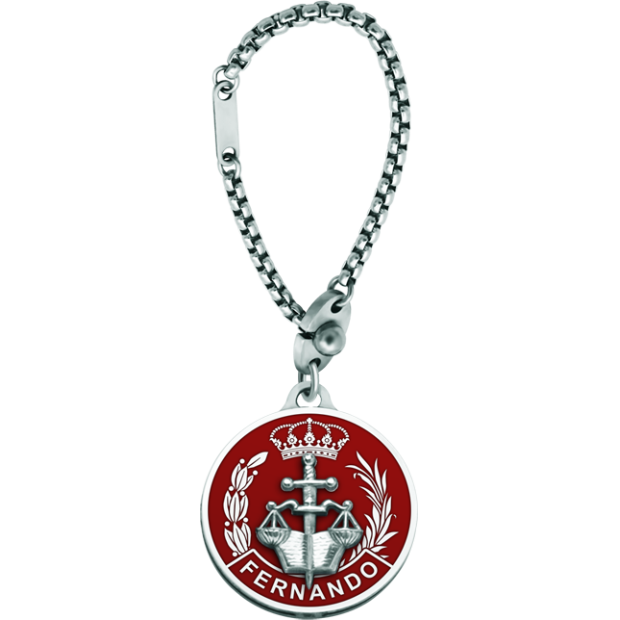 Personalisierter Schlüsselanhänger aus Silber und EdelstahlRef. Code: LL0323Schlüsselanhänger mit Medizinerschild, aus Sterlingsilber in Flachrelief geschnitzt und einbrennlackiert, personalisiert mit Ihrem Namen, auf poliertem Stahl.Wir haben alle Berufe und Laufbahnen im Angebot: Anwaltschaft (Anwalt / Recht), Handelsvertreter, Quantity Surveyor, Architekt (Architektur), ATS (Krankenpflege), Bildende Kunst, Biologische Wissenschaften (Biologie), Exakte Wissenschaften, Physikalische Wissenschaften, Politische Wissenschaften, Politik- und Wirtschaftswissenschaften, Chemische Wissenschaften, Handel, Zeichner, Wirtschaft, Betriebswirtschaft, Pharmazie, Philosophie und Literatur, Geographie, Geologie (Geologie), Sozialwissenschaftler, Informatik, Agraringenieurwesen, Bauingenieurwesen, Elektrotechnik, Forstingenieurwesen, Bergbauingenieurwesen, Schiffbau, Höheres Wirtschaftsingenieurwesen, Technisches Wirtschaftsingenieurwesen, Fernmeldetechnik, Textilingenieurwesen, Schmuck, Lehramt, Medizin, Musik, Psychologie, Topographie, Odontologie, Optik, Journalismus, Veterinärmedizin.Und wenn wir Ihre nicht haben, kontaktieren Sie uns bitte.