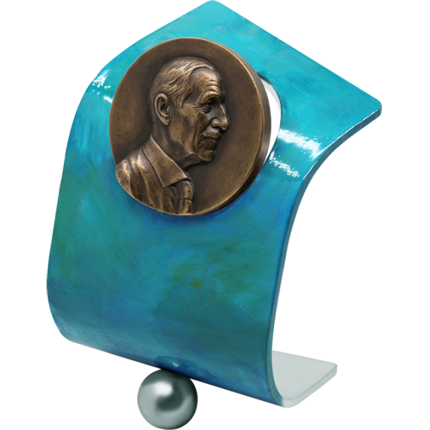 Trophée personnalisé avec un visage en bronze et en acier émailléReferencia: PL0459Visage en bronze sur une plaque en acier massif poli et émaillé. Le visage est entièrement personnalisé et sculpté à partir d'une photographie, ce qui permet d'obtenir un résultat surprenant et fidèle.