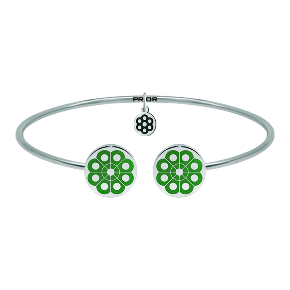 Pulsera de plata esmaltada y acero "Botones Charros de Salamanca"Referencia: PU2532Pulsera fabricada en plata de ley, con botón charro esmaltado, montado sobre una base de acero quirúrgico.