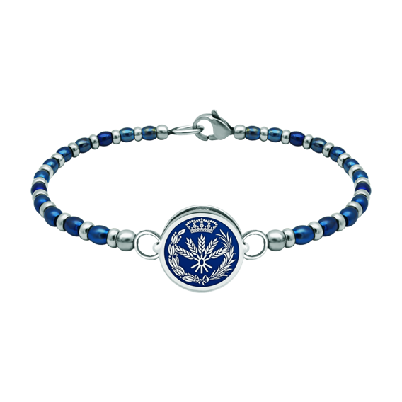 Silver and steel bracelet "Agronomist Engineer"Ref. code: PU2805Steel ball chain bracelet with the Agricultural Engineer's shield carved in low relief in sterling silver and stove enameled.We have all professions and careers available: Advocacy (Lawyer / Law), Commercial Agent, Quantity Surveyor, Architect (Architecture), ATS (Nursing), Fine Arts, Biological Sciences (Biology), Exact Sciences, Physical Sciences, Political Sciences, Political and Economic Sciences, Chemical Sciences, Commerce, Draftsman, Economics, Business, Pharmacy, Philosophy and Letters, Geography, Geological (Geology), Social Graduate, Computer Science, Agricultural Engineering, Civil Engineering, Electronic Engineering, Forestry Engineering, Mining Engineering, Naval Engineering, Higher Industrial Engineering, Industrial Technical Engineering, Telecommunications Engineering, Textile Engineering, Jewelry, Teaching, Medicine, Music, Psychology, Topography, Dentistry, Optics, Journalism, Veterinary Medicine.And if we don't have yours, please contact us.