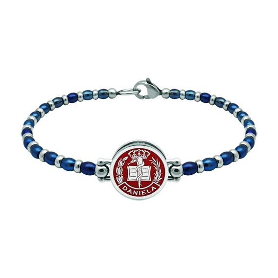 Silber- und Stahlarmband "MedizinRef. Code: PU2831Kugelkettenarmband aus Stahl mit dem Wappen der Medizin, personalisiert mit Ihrem Namen, im Flachrelief in Sterlingsilber geschnitzt und einbrennlackiert.Wir haben alle Berufe und Laufbahnen im Angebot: Anwaltschaft (Anwalt / Recht), Handelsvertreter, Quantity Surveyor, Architekt (Architektur), ATS (Krankenpflege), Bildende Kunst, Biologische Wissenschaften (Biologie), Exakte Wissenschaften, Physikalische Wissenschaften, Politische Wissenschaften, Politik- und Wirtschaftswissenschaften, Chemische Wissenschaften, Handel, Zeichner, Wirtschaft, Betriebswirtschaft, Pharmazie, Philosophie und Literatur, Geographie, Geologie (Geologie), Sozialwissenschaftler, Informatik, Agraringenieurwesen, Bauingenieurwesen, Elektrotechnik, Forstingenieurwesen, Bergbauingenieurwesen, Schiffbau, Höheres Wirtschaftsingenieurwesen, Technisches Wirtschaftsingenieurwesen, Fernmeldetechnik, Textilingenieurwesen, Schmuck, Lehramt, Medizin, Musik, Psychologie, Topographie, Odontologie, Optik, Journalismus, Veterinärmedizin.Und wenn wir Ihre nicht haben, kontaktieren Sie uns bitte.