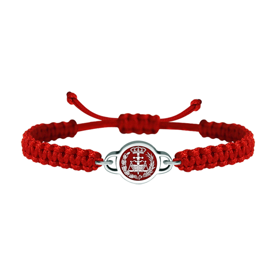 Macramé and Aluminum "Lawyers" Career BraceletRef. code: PU2883Adjustable macramé bracelet with a Law School crest carved from aluminum and enameled.We have all professions and careers available: Advocacy (Lawyer / Law), Commercial Agent, Quantity Surveyor, Architect (Architecture), ATS (Nursing), Fine Arts, Biological Sciences (Biology), Exact Sciences, Physical Sciences, Political Sciences, Political and Economic Sciences, Chemical Sciences, Commerce, Draftsman, Economics, Business, Pharmacy, Philosophy and Letters, Geography, Geological (Geology), Social Graduate, Computer Science, Agricultural Engineering, Civil Engineering, Electronic Engineering, Forestry Engineering, Mining Engineering, Naval Engineering, Higher Industrial Engineering, Industrial Technical Engineering, Telecommunications Engineering, Textile Engineering, Jewelry, Teaching, Medicine, Music, Psychology, Topography, Dentistry, Optics, Journalism, Veterinary Medicine.And if we don't have yours, please contact us.