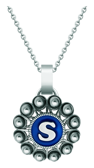 Silver pendant "Charro Button personalized with Initial" (Blue)
Ref. code: CO1945
Pendant made of sterling silver and polished steel smooth to the touch, personalized with your initial enameled in the oven.
Size: 30x30mm. Silver pendant "Charro Button personalized with Initial" (Blue)
Ref. code: CO1945
Pendant made of sterling silver and polished steel smooth to the touch, personalized with your initial enameled in the oven.
Size: 30x30mm.