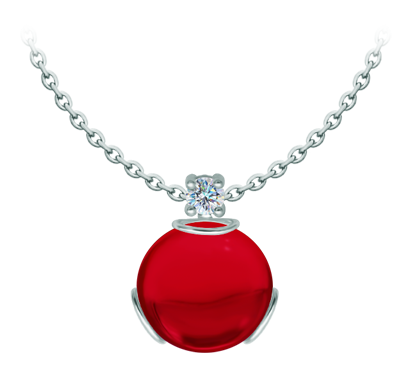 Pendentif en argent avec moissanite et cristaux colorés (Rouge)Referencia: CO1997Pendentif en argent sterling avec un cabochon en verre coloré de 18x18mm et une moissanite de 5mm taillée en brillant.La moissanite est une pierre précieuse créée en laboratoire qui a gagné une place spéciale dans la joaillerie en raison de sa beauté et de ses qualités uniques. Elle éblouit par son éclat semblable à celui d'un diamant et par sa grande résistance (9,25 sur l'échelle de Mohs).Découverte à l'origine dans une météorite à la fin du 19e siècle, cette origine 