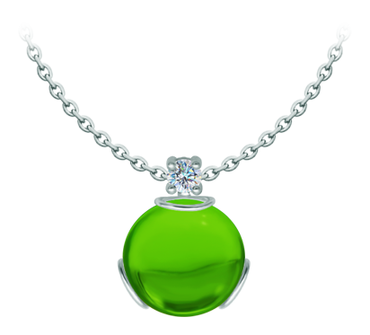 Pendentif en argent avec moissanite et cristaux colorés (Vert)Referencia: CO1997Pendentif en argent sterling avec un cabochon en verre coloré de 18x18mm et une moissanite de 5mm taillée en brillant.La moissanite est une pierre précieuse créée en laboratoire qui a gagné une place spéciale dans la joaillerie en raison de sa beauté et de ses qualités uniques. Elle éblouit par son éclat semblable à celui d'un diamant et par sa grande résistance (9,25 sur l'échelle de Mohs).Découverte à l'origine dans une météorite à la fin du 19e siècle, cette origine 