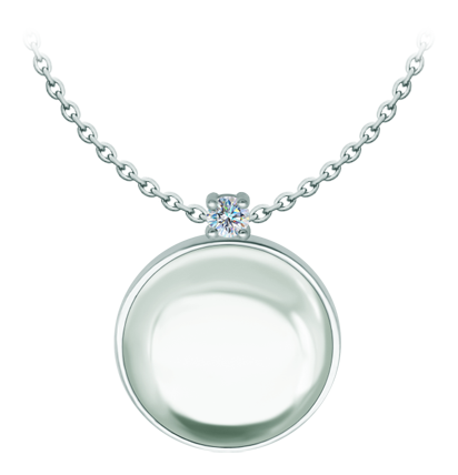 Anhänger aus Sterlingsilber mit Bergkristall und MoissanitRef. Code: CO2007Anhänger aus Sterlingsilber mit einem 25x25 mm großen farbigen Glascabochon und einem 5 mm großen Moissanit im Brillantschliff.Moissanit ist ein im Labor hergestellter Edelstein, der aufgrund seiner Schönheit und seiner einzigartigen Eigenschaften einen besonderen Platz in der Schmuckherstellung einnimmt. Er besticht durch seinen diamantenähnlichen Glanz und seine hohe Festigkeit (9,25 auf der Mohs-Skala).Ursprünglich wurde er Ende des 19. Jahrhunderts in einem Meteoriten entdeckt, und dieser 