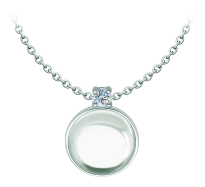 Pendentif en argent avec moissanite et cristal de rocheReferencia: CO2008Pendentif en argent sterling avec un cabochon en verre coloré de 18x18mm et une moissanite de 5mm taillée en brillant.La moissanite est une pierre précieuse créée en laboratoire qui a gagné une place spéciale dans la joaillerie en raison de sa beauté et de ses qualités uniques. Elle éblouit par son éclat semblable à celui d'un diamant et par sa grande résistance (9,25 sur l'échelle de Mohs).Découverte à l'origine dans une météorite à la fin du 19e siècle, cette origine 