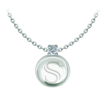 Pendentif personnalisé en argent avec lettres gravées en cristal de roche et moissaniteReferencia: CO2013Pendentif en argent sterling avec un cabochon de cristal coloré de 25x25mm personnalisé avec votre initiale gravée et une moissanite de 5mm taillée en brillant.La moissanite est une pierre précieuse créée en laboratoire qui a gagné une place spéciale dans la joaillerie en raison de sa beauté et de ses qualités uniques. Elle éblouit par son éclat semblable à celui d'un diamant et par sa grande résistance (9,25 sur l'échelle de Mohs).Découverte à l'origine dans une météorite à la fin du 19e siècle, cette origine 