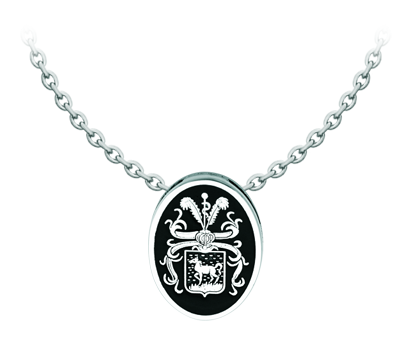Pendentif ovale en argent personnalisé "Armoiries héraldiques du nom de famille"Referencia: CO2033Pendentif personnalisé avec les armoiries héraldiques de votre nom de famille, sculptées dans de l'argent sterling et émaillées au four.Le travail est minutieux et soigné.Medida: 15x20x3mm.