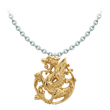 Pendentif Art Nouveau Dragon en or
Referencia: CO2034
Pendentif en plaqué or en forme de dragon de style Art nouveau.
Pièces de musée inspirées des œuvres les plus représentatives des mouvements Art nouveau et Art déco, et du modernisme de la fin du XIXe siècle et du début du XXe siècle.
Medida: 20x22mm. Pendentif Art Nouveau Dragon en or
Referencia: CO2034
Pendentif en plaqué or en forme de dragon de style Art nouveau.
Pièces de musée inspirées des œuvres les plus représentatives des mouvements Art nouveau et Art déco, et du modernisme de la fin du XIXe siècle et du début du XXe siècle.
Medida: 20x22mm.
