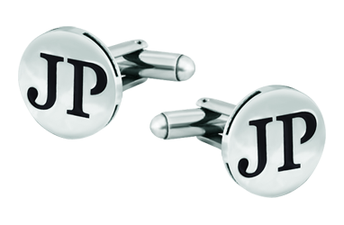 Boutons de manchette ronds en argent avec deux initiales émaillées (Noir)Referencia: GE0316Boutons de manchette personnalisés avec les lettres de vos initiales sculptées en bas-relief dans de l'argent sterling et émaillées au four. Fabriqués à la main avec un grand souci du détail. Idéal pour les mariages ou tout autre événement spécial.Medida: 16x16mm.
