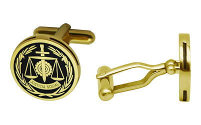 Gold-plated cufflinks for Social GraduatesRef. code: GE0403Cufflinks with social Graduate shield carved in low relief in silver, baked enamel and gold plated.We have all professions and careers available: Advocacy (Lawyer / Law), Commercial Agent, Quantity Surveyor, Architect (Architecture), ATS (Nursing), Fine Arts, Biological Sciences (Biology), Exact Sciences, Physical Sciences, Political Sciences, Political and Economic Sciences, Chemical Sciences, Commerce, Draftsman, Economics, Business, Pharmacy, Philosophy and Letters, Geography, Geological (Geology), Social Graduate, Computer Science, Agricultural Engineering, Civil Engineering, Electronic Engineering, Forestry Engineering, Mining Engineering, Naval Engineering, Higher Industrial Engineering, Industrial Technical Engineering, Telecommunications Engineering, Textile Engineering, Jewelry, Teaching, Medicine, Music, Psychology, Topography, Dentistry, Optics, Journalism, Veterinary Medicine.And if we don't have yours, please contact us.Size: 18x18mm.