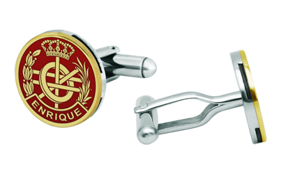 Boutons de manchette personnalisés en or et en acier "Computer Engineer" (Rouge)Referencia: GE0409Boutons de manchette avec un blason d'ingénieur informaticien sculpté en bas-relief en or 18 carats et émaillé au four, personnalisé avec votre nom ou une date spéciale, complétant un travail minutieux de grande qualité.Toutes les professions et carrières sont disponibles : Avocat, Agent commercial, Métreur, Architecte, ATS, Beaux-Arts, Sciences biologiques, Sciences exactes, Sciences physiques, Sciences politiques, Sciences politiques et économiques, Sciences chimiques, Commerce, Dessinateur, Economie, Gestion, Pharmacie, Philosophie et Lettres, Géographie, Géologie, Sciences sociales, Informatique, Génie agricole, Génie civil, Génie électronique, Génie forestier, Génie minier, Génie naval, Génie industriel supérieur, Génie technique industriel, Génie des télécommunications, Génie textile, Bijouterie, Enseignement, Médecine, Musique, Psychologie, Topographie, Odontologie, Optique, Journalisme, Médecine vétérinaire.Et si nous n'avons pas le vôtre, n'hésitez pas à nous contacter.Medida: 18x18mm.