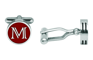 Gemelos personalizados con iniciales de plata en tres alturas (Rojo)Referencia: GE0419Gemelos personalizados con las letras inciales de su nombre talladas bajo relieve en plata de ley y esmaltadas al horno, sobre acero pulido en tres alturas con un grueso de 4mm.Medida: 14x14mm.