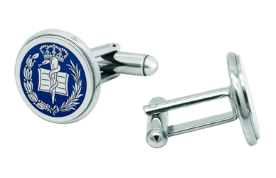 Aluminum and Steel Cufflinks Featuring a Medical Theme (Blue)Ref. code: GE0428Cufflinks featuring the School of Medicine’s coat of arms, carved in bas-relief on aluminum and oven-enameled, mounted on polished steel, representing a meticulous, high-quality piece of craftsmanship.We have all professions and careers available: Advocacy (Lawyer / Law), Commercial Agent, Quantity Surveyor, Architect (Architecture), ATS (Nursing), Fine Arts, Biological Sciences (Biology), Exact Sciences, Physical Sciences, Political Sciences, Political and Economic Sciences, Chemical Sciences, Commerce, Draftsman, Economics, Business, Pharmacy, Philosophy and Letters, Geography, Geological (Geology), Social Graduate, Computer Science, Agricultural Engineering, Civil Engineering, Electronic Engineering, Forestry Engineering, Mining Engineering, Naval Engineering, Higher Industrial Engineering, Industrial Technical Engineering, Telecommunications Engineering, Textile Engineering, Jewelry, Teaching, Medicine, Music, Psychology, Topography, Dentistry, Optics, Journalism, Veterinary Medicine.And if we don't have yours, please contact us.Size: 18x18mm.