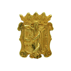 Custom "Salamanca Medical Association" badge in gold
Ref. code: IS0112
Badge made of 18-karat gold.
Design commissioned by the Official Medical Association of Salamanca. Custom "Salamanca Medical Association" badge in gold
Ref. code: IS0112
Badge made of 18-karat gold.
Design commissioned by the Official Medical Association of Salamanca.