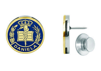 Insignia en oro de 18 ktes con nombre "Medicina" (Azul)Referencia: IS0137Insignia con escudo de Medicina, tallado bajo relieve en oro de 18 ktes y esmaltados al horno, y personalizada con su nombre, completando un minucioso trabajo de gran calidad.Tambien disponible en 14 ktes.Tenemos todas las profesiones y carreras disponibles: Abogacía (Abogado / Derecho), Agente Comercial, Aparejador, Arquitecto (Arquitectura), ATS (Enfermería), Bellas Artes, Ciencias Biológicas (Biología), Ciencias Exactas, Ciencias Físicas, Ciencias Políticas, Ciencias Políticas y Económicas, Ciencias Químicas, Comercio, Delineante, Economía, Empresariales, Farmacia, Filosofía y Letras, Geografía, Geológicas (Geología), Graduado Social, Informática, Ingeniero Agrónomo, Ingeniero de Caminos, Ingeniero Electrónico, Ingeniero de Montes, Ingeniero de Minas, Ingeniero Naval, Ingeniero Industrial Superior, Ingeniero Técnico Industrial, Ingeniero Telecomunicaciones, Ingeniero Textil, Joyero, Magisterio (Profesor), Medicina, Música, Psicología, Topógrafo (Topografía), Odontología, Óptica, Periodismo, Veterinaria.Y si no tenemos la suya, consultenos.Medida: 18x18mm.