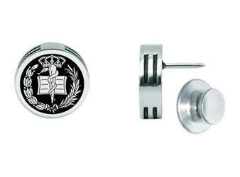 Enameled Silver Professional Badge "Medicine" (Black)Ref. code: IS0146Medical insignia, crafted from hand-enameled sterling silver and smooth-to-the-touch polished steel in three tiers.We have all professions and careers available: Advocacy (Lawyer / Law), Commercial Agent, Quantity Surveyor, Architect (Architecture), ATS (Nursing), Fine Arts, Biological Sciences (Biology), Exact Sciences, Physical Sciences, Political Sciences, Political and Economic Sciences, Chemical Sciences, Commerce, Draftsman, Economics, Business, Pharmacy, Philosophy and Letters, Geography, Geological (Geology), Social Graduate, Computer Science, Agricultural Engineering, Civil Engineering, Electronic Engineering, Forestry Engineering, Mining Engineering, Naval Engineering, Higher Industrial Engineering, Industrial Technical Engineering, Telecommunications Engineering, Textile Engineering, Jewelry, Teaching, Medicine, Music, Psychology, Topography, Dentistry, Optics, Journalism, Veterinary Medicine.And if we don't have yours, please contact us.Size: 14x14mm.