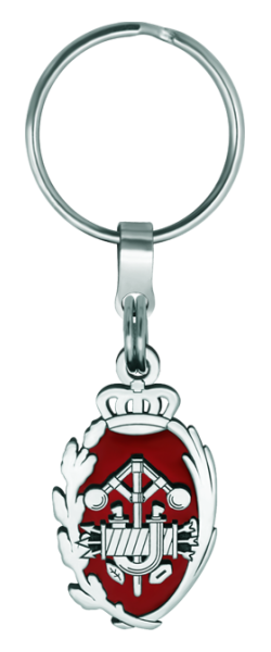 Llavero de plata y acero "Ingenieros industriales" (Rouge)Referencia: LL0293Llavero exclusivo, con escudo de carrera profesional de ingenieros industriales calado y tallado en plata de ley, montado sobre una base de acero esmaltada en un color.Tenemos todas las profesiones y carreras disponibles: Abogacía (Abogado / Derecho), Agente Comercial, Aparejador, Arquitecto (Arquitectura), ATS (Enfermería), Bellas Artes, Ciencias Biológicas (Biología), Ciencias Exactas, Ciencias Físicas, Ciencias Políticas, Ciencias Políticas y Económicas, Ciencias Químicas, Comercio, Delineante, Economía, Empresariales, Farmacia, Filosofía y Letras, Geografía, Geológicas (Geología), Graduado Social, Informática, Ingeniero Agrónomo, Ingeniero de Caminos, Ingeniero Electrónico, Ingeniero de Montes, Ingeniero de Minas, Ingeniero Naval, Ingeniero Industrial Superior, Ingeniero Técnico Industrial, Ingeniero Telecomunicaciones, Ingeniero Textil, Joyero, Magisterio (Profesor), Medicina, Música, Psicología, Topógrafo (Topografía), Odontología, Óptica, Periodismo, Veterinaria.Y si no tenemos la suya, consultenos.Medida: 22x36mm.