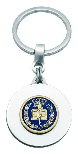 Porte-clés "Médecine" en or et acier émaillé (Bleu)Referencia: LL0303Porte-clés médical, en or 18 carats émaillé à la main et en acier poli, lisse au toucher.Toutes les professions et carrières sont disponibles : Avocat, Agent commercial, Métreur, Architecte, ATS, Beaux-Arts, Sciences biologiques, Sciences exactes, Sciences physiques, Sciences politiques, Sciences politiques et économiques, Sciences chimiques, Commerce, Dessinateur, Economie, Gestion, Pharmacie, Philosophie et Lettres, Géographie, Géologie, Sciences sociales, Informatique, Génie agricole, Génie civil, Génie électronique, Génie forestier, Génie minier, Génie naval, Génie industriel supérieur, Génie technique industriel, Génie des télécommunications, Génie textile, Bijouterie, Enseignement, Médecine, Musique, Psychologie, Topographie, Odontologie, Optique, Journalisme, Médecine vétérinaire.Et si nous n'avons pas le vôtre, n'hésitez pas à nous contacter.Medida: 18x18mm.