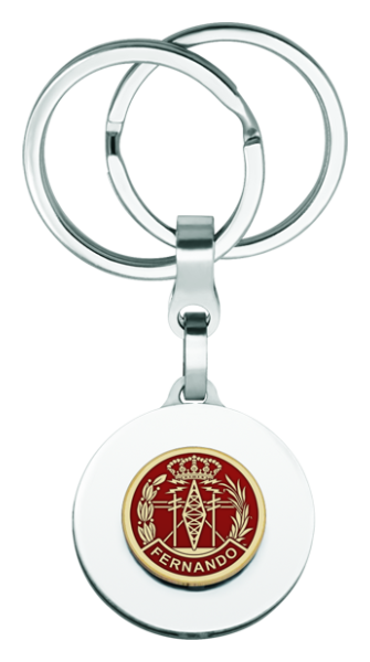 Llavero personalizado de oro y acero "Ingenieros de Telecomunicaciones" (Rojo)Referencia: LL0308Llavero con escudo de Ingenieros de Telecomunicaciones, tallado bajo relieve en oro de 18 ktes y esmaltados al horno, y personalizados con su nombre o una fecha especial, completando un minucioso trabajo de gran calidad.Cierre con acabado esmaltado.Tenemos todas las profesiones y carreras disponibles: Abogacía (Abogado / Derecho), Agente Comercial, Aparejador, Arquitecto (Arquitectura), ATS (Enfermería), Bellas Artes, Ciencias Biológicas (Biología), Ciencias Exactas, Ciencias Físicas, Ciencias Políticas, Ciencias Políticas y Económicas, Ciencias Químicas, Comercio, Delineante, Economía, Empresariales, Farmacia, Filosofía y Letras, Geografía, Geológicas (Geología), Graduado Social, Informática, Ingeniero Agrónomo, Ingeniero de Caminos, Ingeniero Electrónico, Ingeniero de Montes, Ingeniero de Minas, Ingeniero Naval, Ingeniero Industrial Superior, Ingeniero Técnico Industrial, Ingeniero Telecomunicaciones, Ingeniero Textil, Joyero, Magisterio (Profesor), Medicina, Música, Psicología, Topógrafo (Topografía), Odontología, Óptica, Periodismo, Veterinaria.Y si no tenemos la suya, consultenos.Medida: 30x30mm.