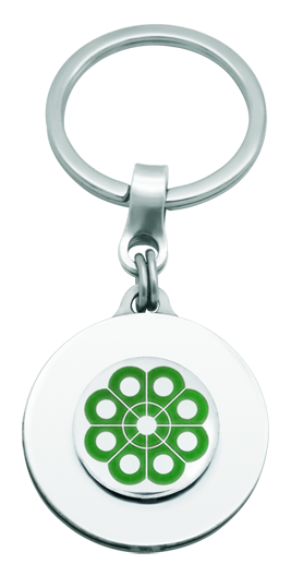 Porte-clés en argent émaillé et en acier "Button Charro de Salamanca"Referencia: LL0317Porte-clés fabriqué dans nos ateliers de manière artisanale en acier poli lisse au toucher et en argent sterling émaillé à la main avec garantie éternelle.Medida: 30x30mm.