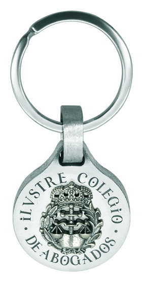 Silver and Aluminum Lawyer Keychain
Ref. code: LL0346
Keychain featuring the Bar Association's coat of arms in sterling silver on 5mm aluminum.
Size: 30x30mm. Silver and Aluminum Lawyer Keychain
Ref. code: LL0346
Keychain featuring the Bar Association's coat of arms in sterling silver on 5mm aluminum.
Size: 30x30mm.