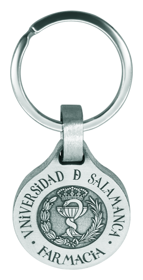Porte-clés « Profession : pharmacien » en aluminium
Referencia: LL0348
Porte-clés orné du blason de la faculté de pharmacie, gravé dans de l'aluminium de 5 mm d'épaisseur.
Medida: 30x30mm. Porte-clés « Profession : pharmacien » en aluminium
Referencia: LL0348
Porte-clés orné du blason de la faculté de pharmacie, gravé dans de l'aluminium de 5 mm d'épaisseur.
Medida: 30x30mm.
