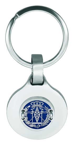 Llavero de profesiones Ingeniero de Telecomunicaciones en plata, acero y aluminio (Azul)
Referencia: LL0352
Llavero con escudo de la facultad de Ingeniero de Telecomunicaciones tallado y esmaltado en aluminio y cosido con hilo de plata en acero pulido de 2mm.
Medida: 30x30mm. Llavero de profesiones Ingeniero de Telecomunicaciones en plata, acero y aluminio (Azul)
Referencia: LL0352
Llavero con escudo de la facultad de Ingeniero de Telecomunicaciones tallado y esmaltado en aluminio y cosido con hilo de plata en acero pulido de 2mm.
Medida: 30x30mm.
