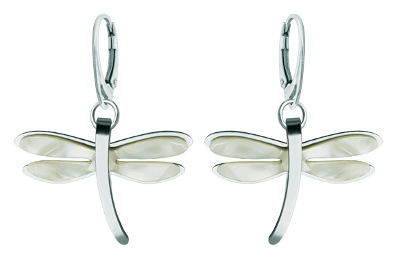 Boucles d'oreilles libellules Arribes en acier et nacre (Blanc)Referencia: PE3299Boucles d'oreilles en acier inoxydable poli et nacre de cellulose.Joaquín Prior a conçu ces boucles d'oreilles en s'inspirant des libellules du parc naturel d'Arribes de Duero, à Salamanque.Medida: 34x26mm.