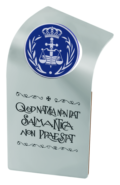 "Lawyers" steel plaqueRef. code: PL0415Plaque made of stainless steel.Size: 120x205mm.