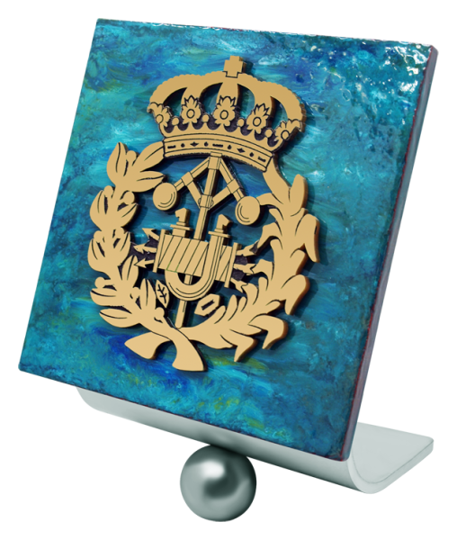 Trofeo de profesiones en pizarra esmaltada y acero "Ingenieros Industriales"
Referencia: PL0457
Trofeo diseñado y fabricado en exclusiva por Joaquín Prior en pizarra esmaltada y acero macizo, personalizado con el escudo de Ingenieros Industriales dorado.
Posibilidad de grabar un texto conmemorativo.
Creamos trofeos, premios o placas conmemorativas diferentes, personalizados con cualquier anagrama, escudo o logotipo.
Medida: 150x150mm. Trofeo de profesiones en pizarra esmaltada y acero "Ingenieros Industriales"
Referencia: PL0457
Trofeo diseñado y fabricado en exclusiva por Joaquín Prior en pizarra esmaltada y acero macizo, personalizado con el escudo de Ingenieros Industriales dorado.
Posibilidad de grabar un texto conmemorativo.
Creamos trofeos, premios o placas conmemorativas diferentes, personalizados con cualquier anagrama, escudo o logotipo.
Medida: 150x150mm.