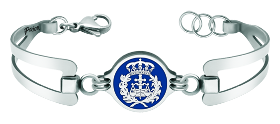 Rennsportarmband Silber, Stahl "Derecho" (rechts) (Blau)Ref. Code: PU2697Armband aus rostfreiem Stahl mit einem in Sterlingsilber geschnitzten und einbrennlackierten Wappen in Flachrelief.Wir haben alle Berufe und Laufbahnen im Angebot: Anwaltschaft (Anwalt / Recht), Handelsvertreter, Quantity Surveyor, Architekt (Architektur), ATS (Krankenpflege), Bildende Kunst, Biologische Wissenschaften (Biologie), Exakte Wissenschaften, Physikalische Wissenschaften, Politische Wissenschaften, Politik- und Wirtschaftswissenschaften, Chemische Wissenschaften, Handel, Zeichner, Wirtschaft, Betriebswirtschaft, Pharmazie, Philosophie und Literatur, Geographie, Geologie (Geologie), Sozialwissenschaftler, Informatik, Agraringenieurwesen, Bauingenieurwesen, Elektrotechnik, Forstingenieurwesen, Bergbauingenieurwesen, Schiffbau, Höheres Wirtschaftsingenieurwesen, Technisches Wirtschaftsingenieurwesen, Fernmeldetechnik, Textilingenieurwesen, Schmuck, Lehramt, Medizin, Musik, Psychologie, Topographie, Odontologie, Optik, Journalismus, Veterinärmedizin.Und wenn wir Ihre nicht haben, kontaktieren Sie uns bitte.Gr&ouml;&szlig;e: 19x16mm.