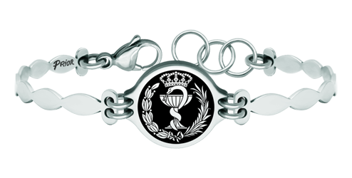 Bracelet en argent et en acier "Pharmacie" (Noir)Referencia: PU2761Bracelet en acier inoxydable avec les armoiries de la pharmacie sculptées en bas-relief en argent sterling et émaillées au four.Toutes les professions et carrières sont disponibles : Avocat, Agent commercial, Métreur, Architecte, ATS, Beaux-Arts, Sciences biologiques, Sciences exactes, Sciences physiques, Sciences politiques, Sciences politiques et économiques, Sciences chimiques, Commerce, Dessinateur, Economie, Gestion, Pharmacie, Philosophie et Lettres, Géographie, Géologie, Sciences sociales, Informatique, Génie agricole, Génie civil, Génie électronique, Génie forestier, Génie minier, Génie naval, Génie industriel supérieur, Génie technique industriel, Génie des télécommunications, Génie textile, Bijouterie, Enseignement, Médecine, Musique, Psychologie, Topographie, Odontologie, Optique, Journalisme, Médecine vétérinaire.Et si nous n'avons pas le vôtre, n'hésitez pas à nous contacter.Medida: 19x16mm.
