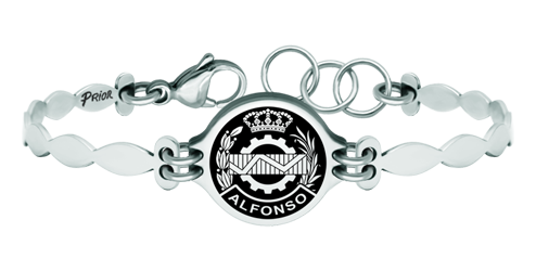 Bracelet en argent et en acier inoxydable "Business" (Noir)Referencia: PU2762Bracelet en acier inoxydable avec les armoiries d'Empresariales personnalisées avec votre nom sculpté en bas-relief en argent sterling et émaillé au four.Toutes les professions et carrières sont disponibles : Avocat, Agent commercial, Métreur, Architecte, ATS, Beaux-Arts, Sciences biologiques, Sciences exactes, Sciences physiques, Sciences politiques, Sciences politiques et économiques, Sciences chimiques, Commerce, Dessinateur, Economie, Gestion, Pharmacie, Philosophie et Lettres, Géographie, Géologie, Sciences sociales, Informatique, Génie agricole, Génie civil, Génie électronique, Génie forestier, Génie minier, Génie naval, Génie industriel supérieur, Génie technique industriel, Génie des télécommunications, Génie textile, Bijouterie, Enseignement, Médecine, Musique, Psychologie, Topographie, Odontologie, Optique, Journalisme, Médecine vétérinaire.Et si nous n'avons pas le vôtre, n'hésitez pas à nous contacter.Medida: 19x16mm.