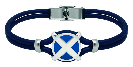 Pulsera náutica de plata y cuero "Bandera Náutica" (Azul)Referencia: PU2791Pulsera de cuero de 3mm de grosor personalizada con la bandera náutica de su nombre tallada bajo relieve en plata de ley y esmaltada al horno.Medida: 16x16mm.