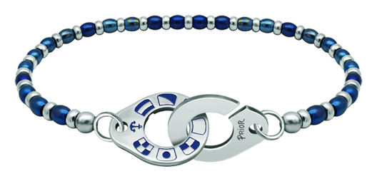 Silbernes und rostfreies Stahlarmband "Nautische Flaggen"Ref. Code: PU2806Personalisiertes Perlenarmband aus Stahl mit nautischen Flaggen, die Ihren Namen darstellen, eingraviert in Sterlingsilber und Stahl, die eine exklusive Schließe bilden.Gr&ouml;&szlig;e: 19x16mm.