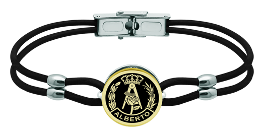 Bracelet en or et cuir "Architecture" (Noir)Referencia: PU2827Bracelet en cuir de 2 mm d'épaisseur avec les armoiries de l'architecture, personnalisées avec votre nom, sculptées en bas-relief, plaquées or et émaillées au four.Toutes les professions et carrières sont disponibles : Avocat, Agent commercial, Métreur, Architecte, ATS, Beaux-Arts, Sciences biologiques, Sciences exactes, Sciences physiques, Sciences politiques, Sciences politiques et économiques, Sciences chimiques, Commerce, Dessinateur, Economie, Gestion, Pharmacie, Philosophie et Lettres, Géographie, Géologie, Sciences sociales, Informatique, Génie agricole, Génie civil, Génie électronique, Génie forestier, Génie minier, Génie naval, Génie industriel supérieur, Génie technique industriel, Génie des télécommunications, Génie textile, Bijouterie, Enseignement, Médecine, Musique, Psychologie, Topographie, Odontologie, Optique, Journalisme, Médecine vétérinaire.Et si nous n'avons pas le vôtre, n'hésitez pas à nous contacter.Medida: 16x16mm.
